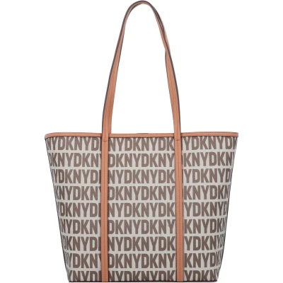Afbeelding van DKNY TOTE Handtas, Dames, Maat: One Size, Chino/caramel