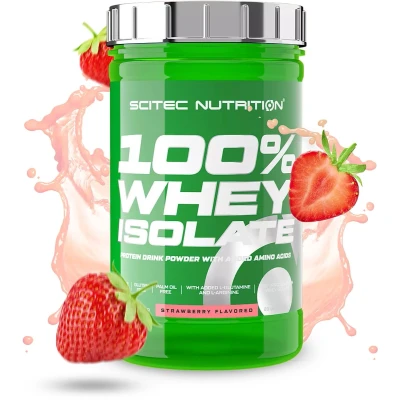 Afbeelding van Scitec Nutrition 100% Whey Isolate (Strawberry 700 gram)