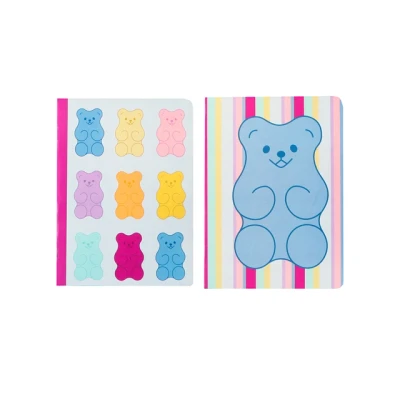 Afbeelding van Schrift B&#039;LOG SWEET CANDY A5 lijn 48 vel 90 gr krimp 2st 2 motieven