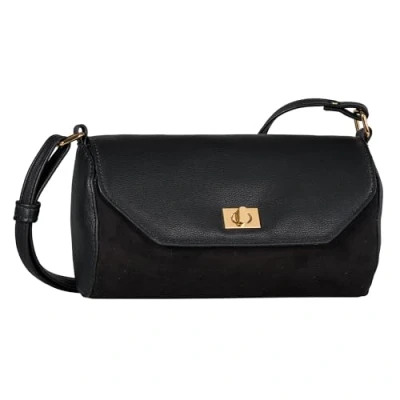 Afbeelding van TOM TAILOR Schoudertas Taya Flap Bag Top Zip Black Zwart