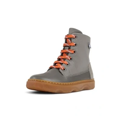 Afbeelding van Camper Kiddo Veterboots voor kinderen, Maat: 32, Mittelgrau Leer en textiel