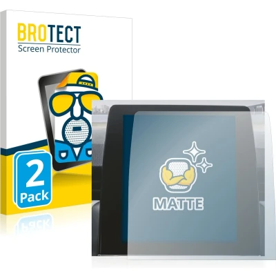 Afbeelding van BROTECT (2 Stuks) Antireflecterende Beschermfolie voor Renault Zoe 2020 Easy Link 9.3&quot; Anti Glare Screen Protector, Mat, Ontspiegelend