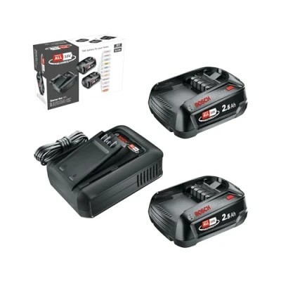 Afbeelding van Bosch Starter Set 18V 2 x 2.5Ah Accu en AL 44 Lader