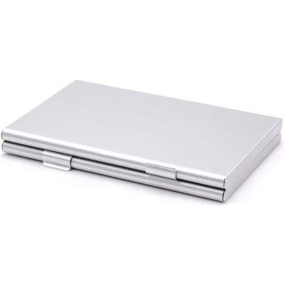 Afbeelding van Opbergbox voor 5 SD en 3 Micro geheugenkaarten / aluminium