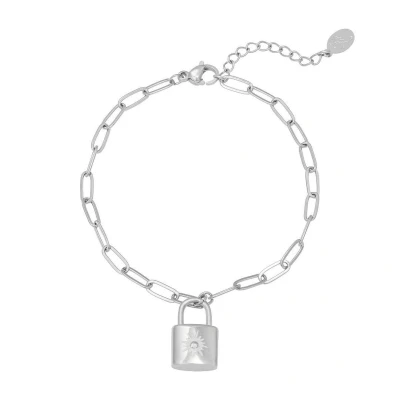 Afbeelding van Armband Little Lock Yehwang One size Zilver