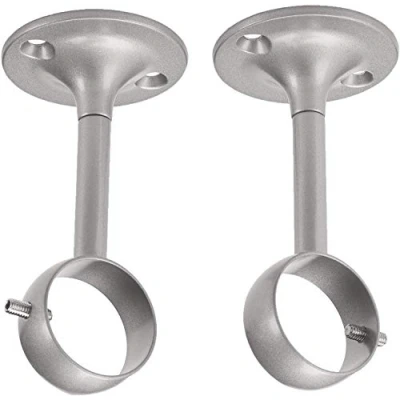 Afbeelding van Amazon Basics Verstelbare plafondbeugel, 2 pack, nikkel
