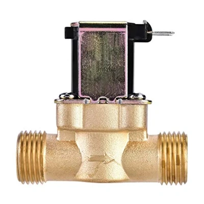 Afbeelding van 1/2&quot;Messing Elektrisch Magneetventiel Normaal Gesloten AC 220v Elektromagnetische Klep