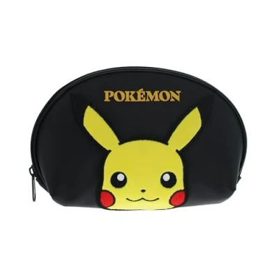 Afbeelding van Blueprint Collections Pokemon Novelty Pencil Case Schooltas Penhouder Schrijfbenodigdheden Schoolbenodigdheden Bureau organizer Briefpapier, Meerkleurig, Nieuwigheid met Vilt Pikachu