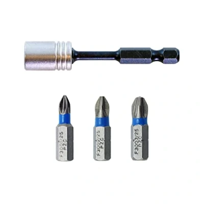 Afbeelding van VESSEL bits en bithouder &quot;Torsion&quot; E6, 3, PZ1, PZ2, PZ3