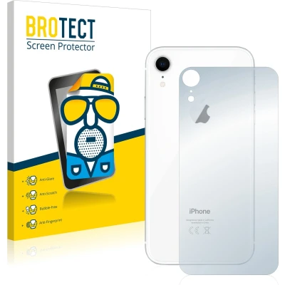 Afbeelding van BROTECT Screenprotector voor Apple iPhone XR (Achterkant) Folie Beschermfolie matte (2 Stuks)