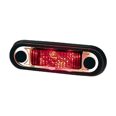 Afbeelding van Hella LED Markeringslamp Rood Inbouw 2XA 959 790 407