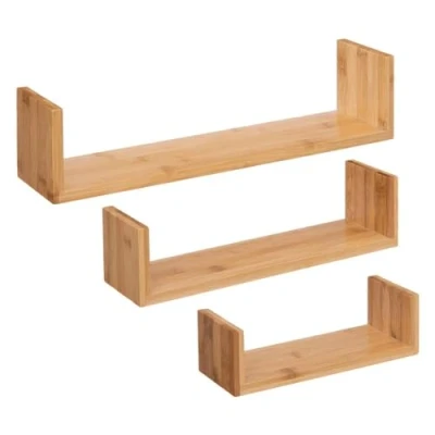 Afbeelding van 5five 3 wandplanken fixy bamboe