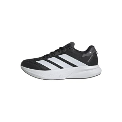 Afbeelding van adidas Performance Duramo Speed Hardloopschoenen voor op de weg, Heren, Maat: 48 2/3, Core black/footwear white/grey five Textiel/ synthetisch