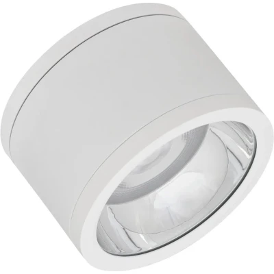 Afbeelding van Ledvance downlight surface plafond wandarmatuur 30w 3300lm 4000k cri80 36 ip65 ik06 opbouw beh wit alu xh 160x110mm 4058075769151