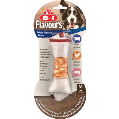 Afbeelding van 6x 8in1 Triple Flavour Bones M