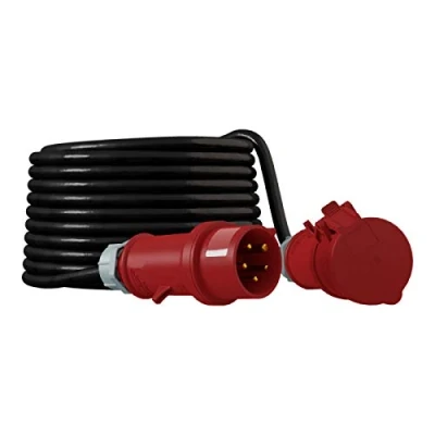 Afbeelding van CEE verlengkabel 400V 32A IP44 Starkstroomkabel 5 x 4 mm2 Doktorvolt® 10 m