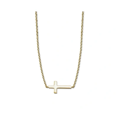 Afbeelding van Feel the Spirit Ketting met Kruisje Goudkleur