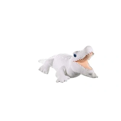 Afbeelding van Wild Republic Witte alligator pluche knuffels, cadeaus voor kinderen, 40 cm