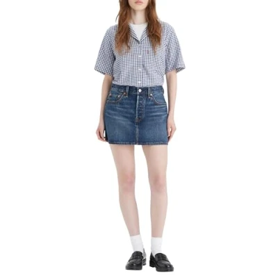 Afbeelding van Levi&#039;s ICON Skirt Jeansrok, Dames, Maat: 27, Lost peace of mind