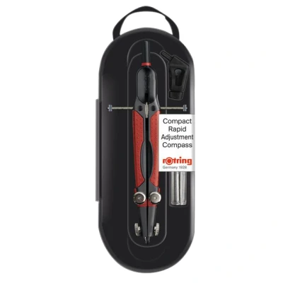 Afbeelding van Passer rOtring 676580 Compact inzetpasser tot diameter36cm
