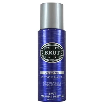 Afbeelding van Brut Oceans, Deospray voor heren, verpakking van 6 stuks (6 x 200 ml)