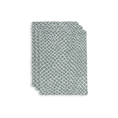 Afbeelding van Hydrofiel Washandje Jollein Snake Pale Pink (3Pack)