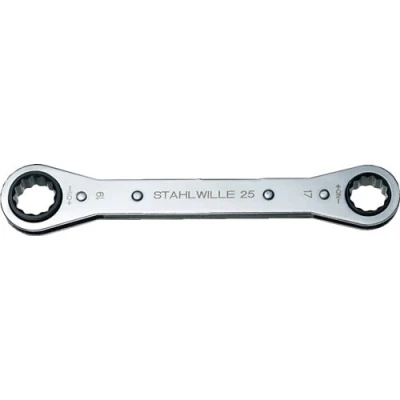 Afbeelding van Stahlwille Ratelringsleutel 12 x 13 mm KT. lengte 170 aantal tanden 22 1 stuk 41131213