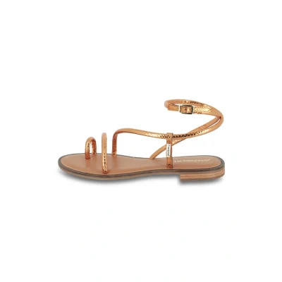 Afbeelding van Les Tropeziennes par M Belarbi Hatrio Teensandalen, Dames, Maat: 36, Bronze Leer