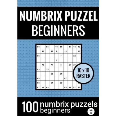 Afbeelding van Puzzelboek met 100 Numbrix Puzzels voor Beginners NR.10 Puzzel Makkelijk