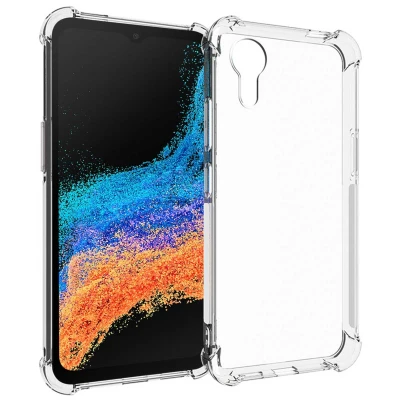 Afbeelding van Samsung Galaxy Xcover 7 Hoesje Siliconen en TPU (zacht) iMoshion Softcase/Backcover Transparant Telefoonhoesje