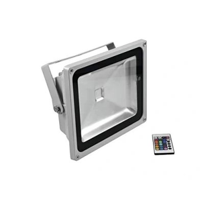 Afbeelding van Eurolite LED IP FL 50 COB RGB 120 RC