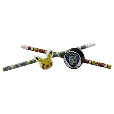 Afbeelding van Pokémon Starters 4st schrijfwaren set