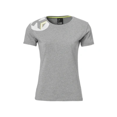 Afbeelding van Kempa Core 2.0 T Shirt Dames Donker Grijs Melange Maat XL