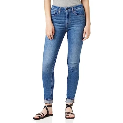 Afbeelding van Levi&#039;s 721 HIGH RISE Skinny Jeans Fit, Dames, Maat: 23x30, Good afternoon