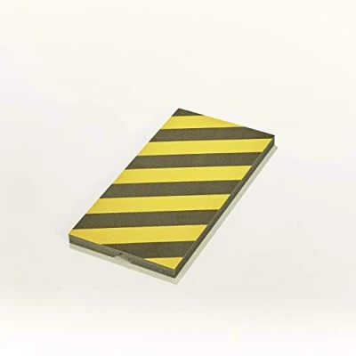 Afbeelding van Mottez A120S schuimrubberen bescherming, 50 x 25 cm, grijs en geel