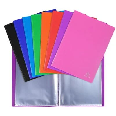 Afbeelding van Showalbum met vaste rug PP 40 of 50 tassen A4 Exacompta