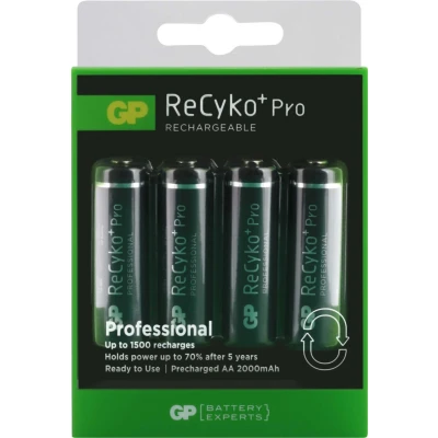Afbeelding van GP ReCyko PRO NI MH AA 2000mAh 4x