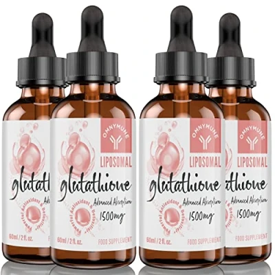 Afbeelding van Liposomale Glutathion 1500 mg, Orale Vloeistof met Vitamine C, L (Verlaagd) (GSH), Vegan 240 ml