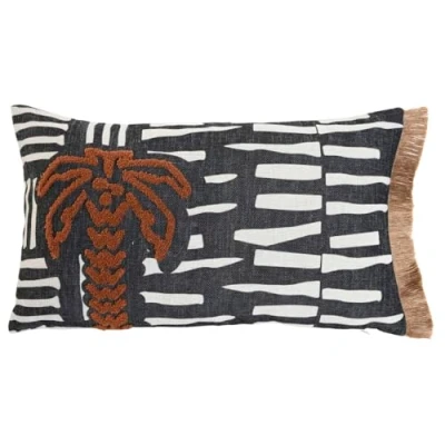 Afbeelding van Kussen Home ESPRIT Tropisch Palmboom 50 x 15 30 cm
