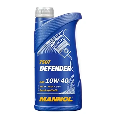 Afbeelding van MANNOL Defender 10W 40 API SL/CF motorolie, 1 liter