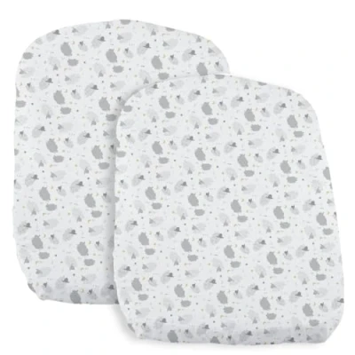 Afbeelding van Chicco Hoeslaken voor Baby Hug, 4 in 1, 2 stuks, grijs