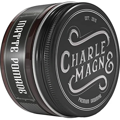Afbeelding van Charlemagne Premium Matte Pommade Sterke hold Edele Geur Look Finish Pomade voor het Haar Was Mannen/Heren 100ML Haarcrème Haarpommade Made in Germany