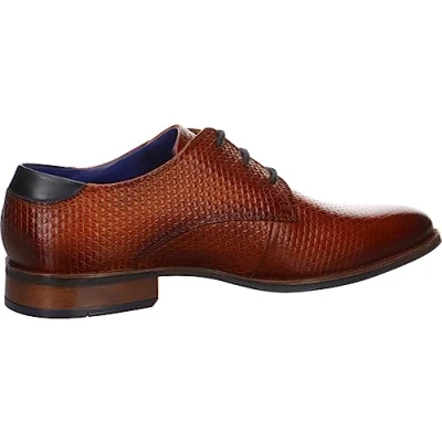 Afbeelding van bugatti Zavinio veterschoenen voor heren, cognac, 42 EU