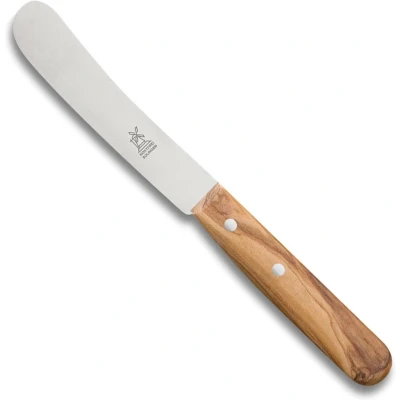 Afbeelding van Robert Herder Botermes Buckels RVS Lemmet 70 mm Heft Olijfhout