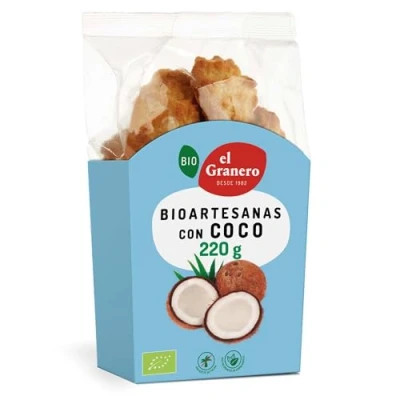 Afbeelding van Granero Galletas Artesanas Con Coco Bio 220g