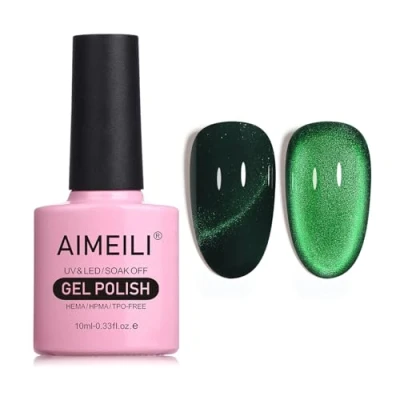 Afbeelding van AIMEILI Hema Free Cat Eye Gel Nagellak UV LED Gellack Soak Off Vegan Cruelty Polish 10ml (757)