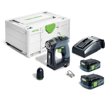 Afbeelding van Festool CXS 12 2,5 Plus 12V Boormachine (2x2,5 Ah in Systainer)