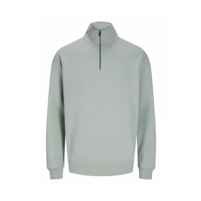 Afbeelding van Jack &amp; Jones Jjebradley HALF ZIP NOOS Sweater, Heren, Maat: XS, Iceberg green