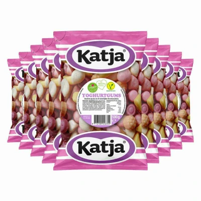 Afbeelding van 9x Katja Yoghurtgums 500 gr