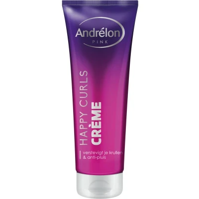 Afbeelding van Andrelon Pink Happy Curls Crème 125ML